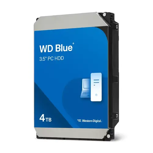Hard disk WD Blue 4TB, 5400rpm 256MB, SATA3 - WD40EZZX - 1