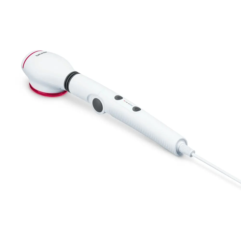 Συσκευή μασάζ, Beurer MG 44 infrared massager; Απαλό μασάζ δόνησης; Περιστρεφόμενη κεφαλή μασάζ και λαβή με 3 θέσεις ρύθμισης; Υπέρυθρη θερμότητα