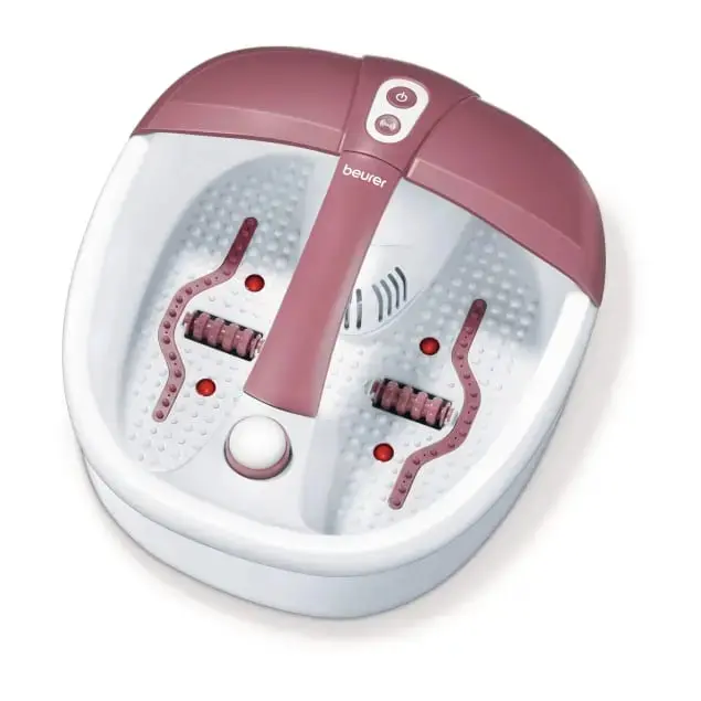Aparat de masaj, Beurer FB 35 Foot spa cu aromaterapie, Foot spa cu pedichiură, control al temperaturii, masaj și aplicare de câmp magnetic