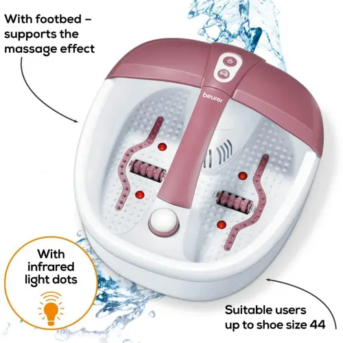 Aparat de masaj, Beurer FB 35 Foot spa cu aromaterapie, Foot spa cu pedichiură, control al temperaturii, masaj și aplicare de câmp magnetic - 4