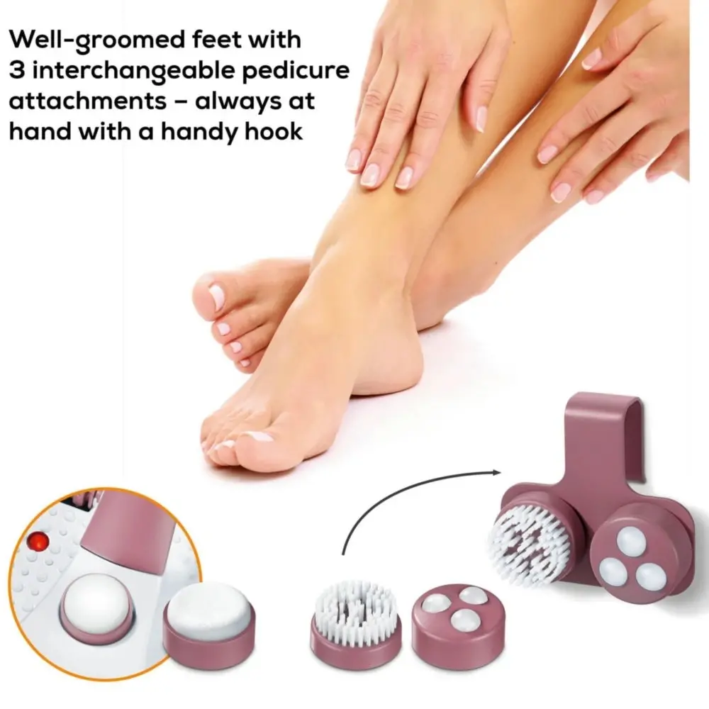 Масажор, Beurer FB 35 Foot spa with aromatherapy, Foot spa with pedicure, temperature control, massage & magnetic field application; 3 attachments; 3 functions - image 6