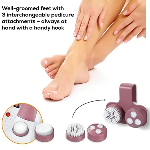 Масажор, Beurer FB 35 Foot spa with aromatherapy, Foot spa with pedicure, temperature control, massage & magnetic field application; 3 attachments; 3 functions - image 6