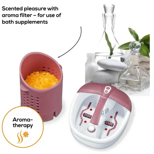Aparat de masaj, Beurer FB 35 Foot spa cu aromaterapie, Foot spa cu pedichiură, control al temperaturii, masaj și aplicare de câmp magnetic - 8