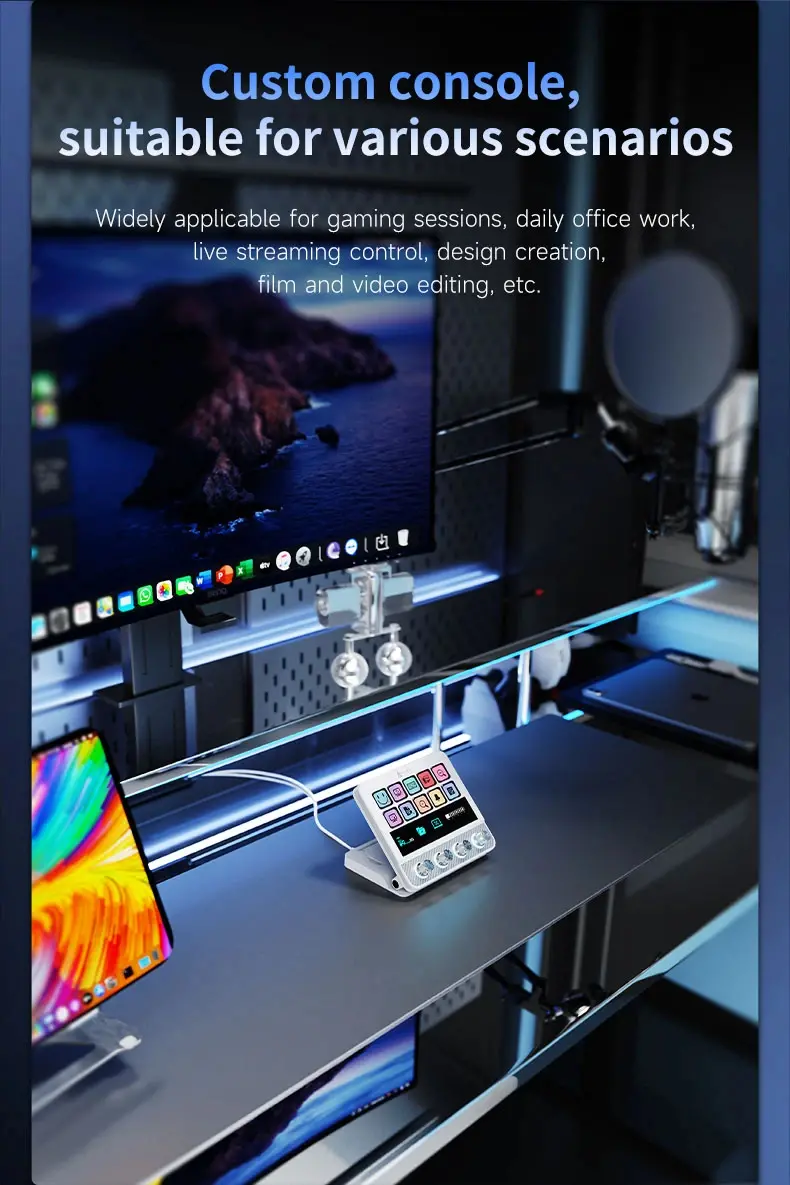 Ajazz κέντρο/πλατφόρμα streaming Streaming HUB AKP05E PRO Μαύρο - image 17