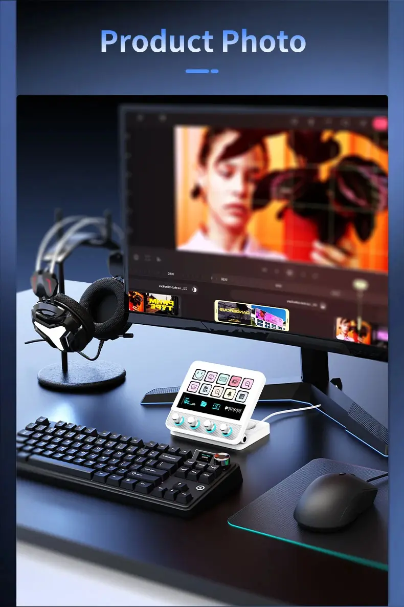 Ajazz стрийминг хъб/дек Streaming HUB AKP05E PRO Black - image 26
