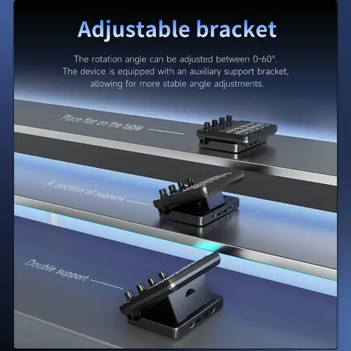 Ajazz стрийминг хъб/дек Streaming HUB AKP05E PRO Black - image 5