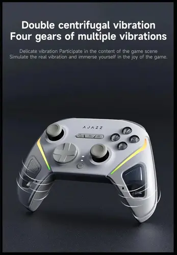 Ajazz геймпад Gamepad Set GP100 - Wireless, Bluetooth, 1000Hz - Black - image 5