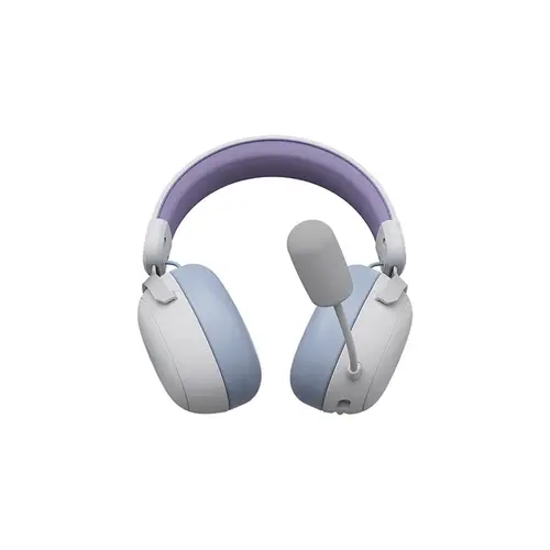 Ajazz căști gaming fără fir Wireless Gaming Headphones - AHM08 MAX Purple, White, Blue - Bluetooth, 2.4G - 3