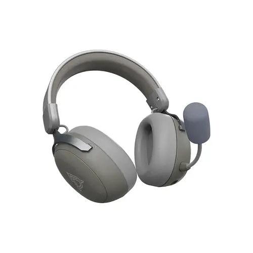 Ajazz ασύρματα gaming ακουστικά Wireless Gaming Headphones - AHM08 MAX Gray, White - Bluetooth , 2.4G - 1