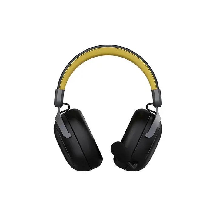 Ajazz безжични геймърски слушалки Wireless Gaming Headphones - AHM08 MAX Black, Gray, Yellow - Bluetooth , 2.4G - image 1