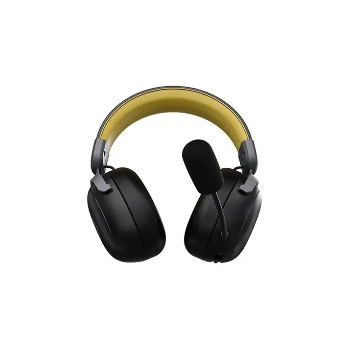 Ajazz ασύρματα ακουστικά gaming Wireless Gaming Headphones - AHM08 MAX Black, Gray, Yellow - Bluetooth, 2.4G - image 2