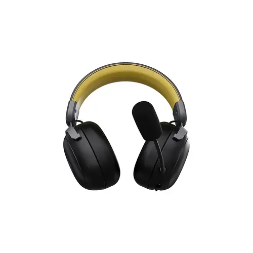 Ajazz ασύρματα ακουστικά gaming Wireless Gaming Headphones - AHM08 MAX Black, Gray, Yellow - Bluetooth, 2.4G - 3