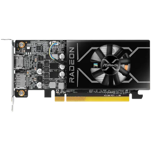 ASROCK Video Card AMD Radeon RX 6400 Low Profile 4GB - image 1