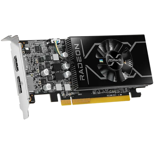 ASROCK Video Card AMD Radeon RX 6400 Low Profile 4GB - image 3
