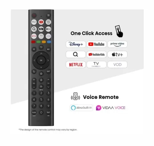 Телевизор, Hisense 55" A85Q, 4K UHD OLED Smart TV, 120Hz, 1000 nits,HDMI 2.1, Game Mode Pro, AMD FreeSync Premium, Dolby Vision IQ & Atmos, Bluetooth, Alexa Built-in, Black - image 2