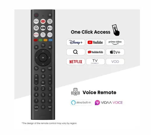 Телевизор, Hisense 85" E7Q, 4K Ultra HD 3840x2160, Quantum Dot, 60Hz, Light Sensor,IPS, HDR 10+, HLG, Dolby Vision IQ, Dolby Atmos, Smart TV, WiFi 5GHz, WiFi Direct, BT, Anyview Cast, 3xHDMI, 2xUSB, LAN, CI+, DVB-T2/C/S2, Black - image 2