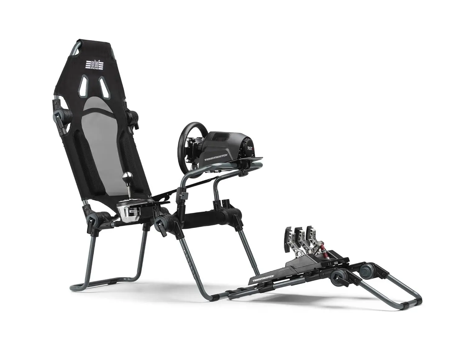 Геймърски стол Next Level F-GT Lite Foldable Formula and GT Cockpit - Grey - image 2