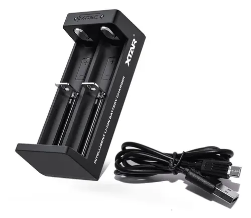 Încărcător XTAR MC2S NEW, USB Type-C , Universal Charger, LiIon & NIMH, 18650, CR123, AA, AAA cu 2 sloturi - 1