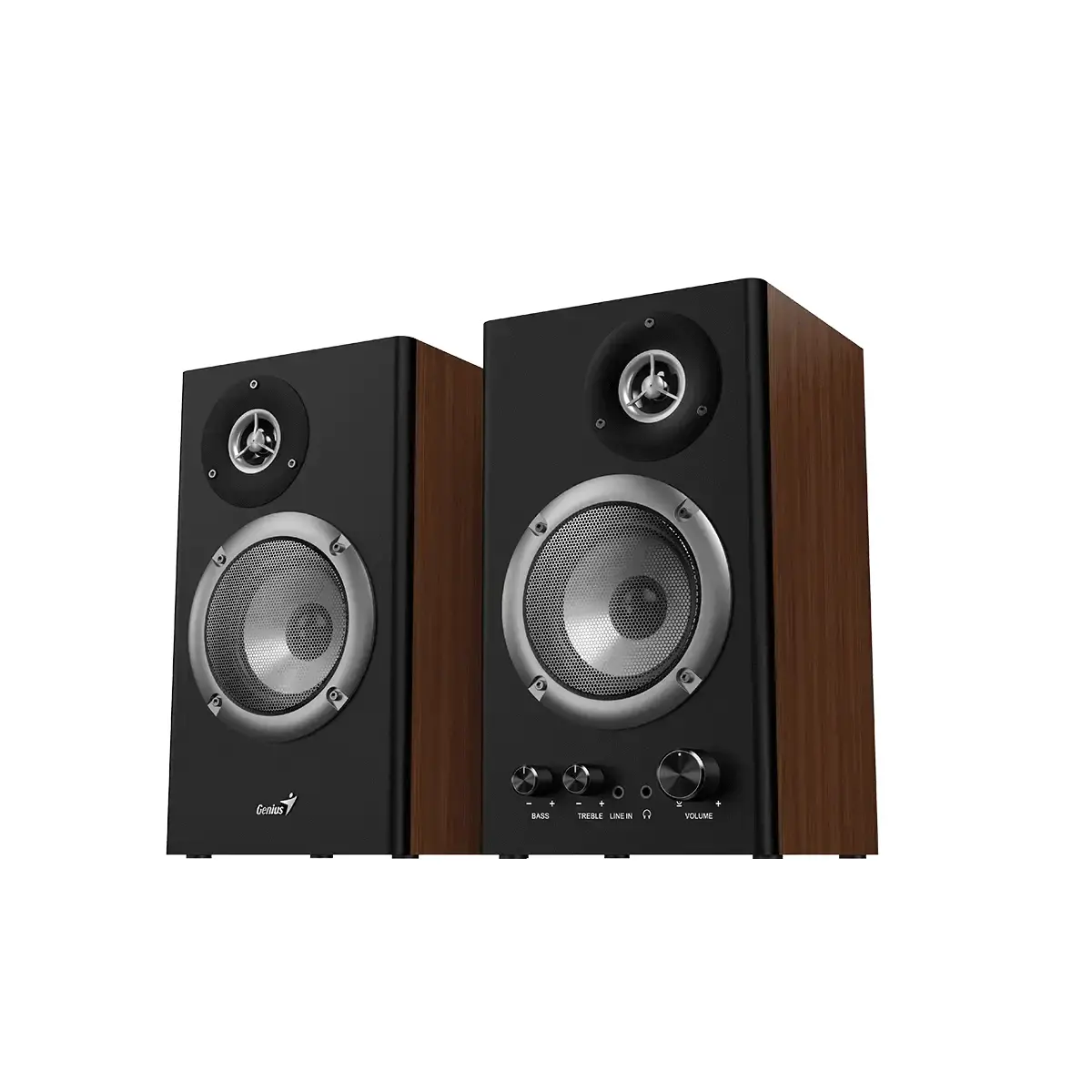 Genius тонколони Speakers 2.0 - SP-HF1200B - 36W RMS, Wood - image 1