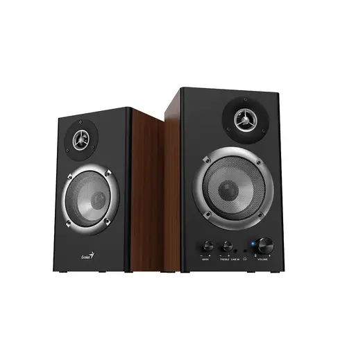 Genius ηχεία Speakers 2.0 - SP-HF1200B - 36W RMS, Ξύλο