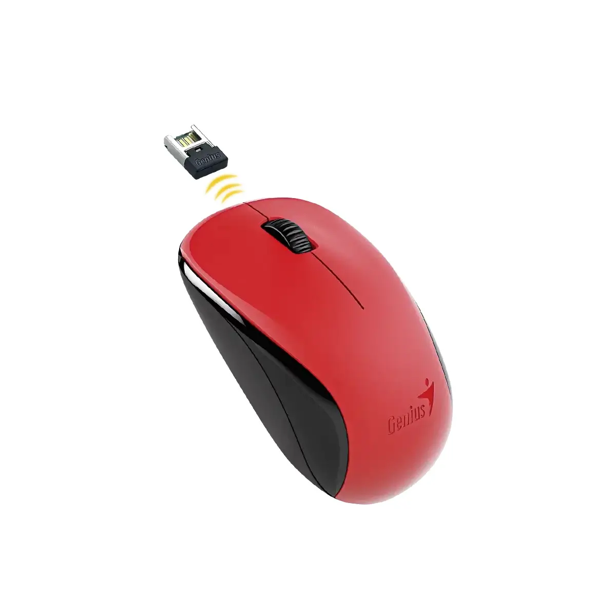 Genius безжична мишка Wireless Mouse - NX-7000 Red - 2.4GHz - image 1
