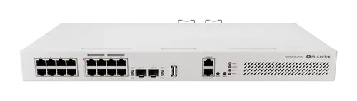 Switch MikroTik CRS418-8P-8G-2S+RM, 8x GbE PoE+, 8x GbE, 2x SFP+, 1x USB 3.0 - 2