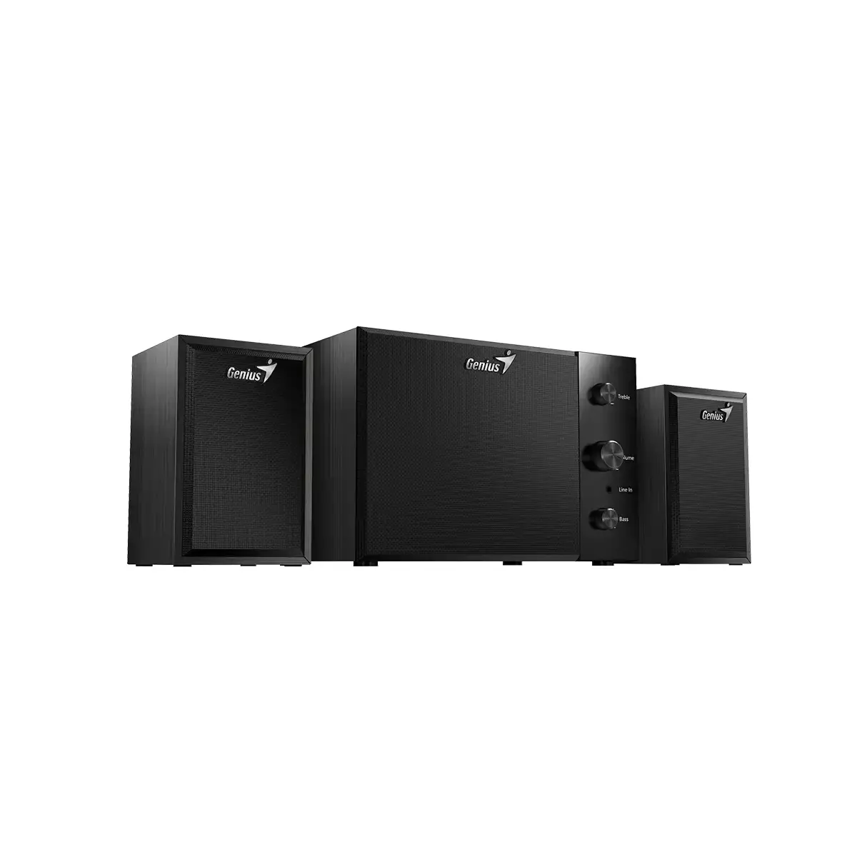 Genius тонколони Speakers 2.1 - SW-2.1 350 - 15W RMS, Black