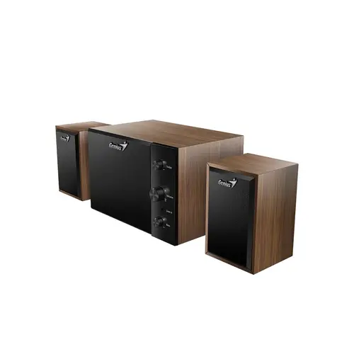 Genius тонколони Speakers 2.1 - SW-2.1 350 - 15W RMS, Wood - image 2