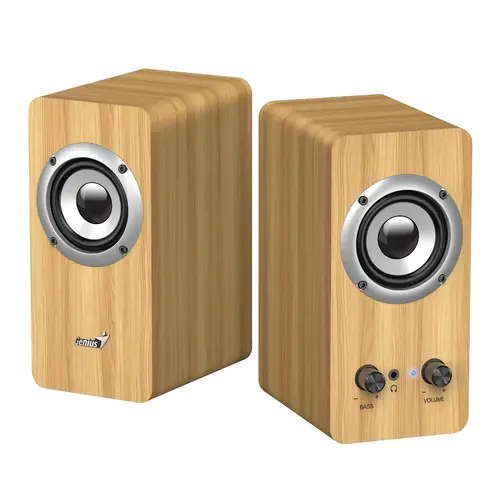 Genius тонколони Speakers 2.0 - SP-HF400 - 10W RMS, Pine Wood - image 1
