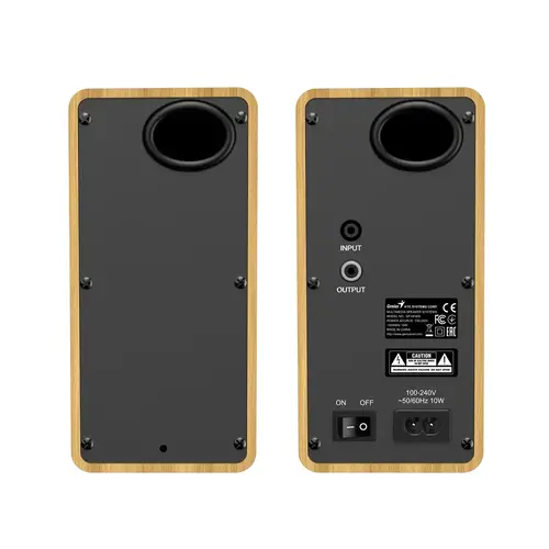 Genius тонколони Speakers 2.0 - SP-HF400 - 10W RMS, Pine Wood - image 2