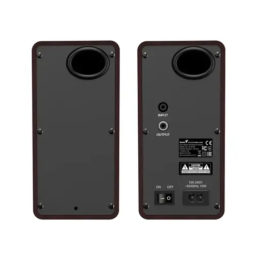 Genius тонколони Speakers 2.0 - SP-HF400 - 10W RMS, Dark Brown - image 2
