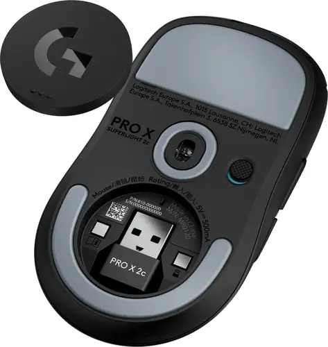 Ασύρματο ποντίκι Logitech G Pro X Superlight 2c compact, μαύρο - 6