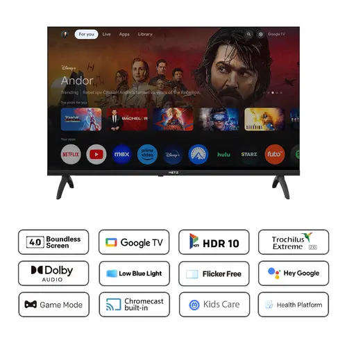 METZ Телевизор 40MTF6000Z 40" FullHD, LED TV, черен - image 5