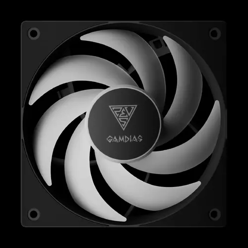 Gamdias Комплект вентилатори Fan Pack 3-in-1 3x120mm - NOTUS M1-1203 ARGB, Swappable Fan Blades (Reverse Fan Blades Included), A-RGB - image 4