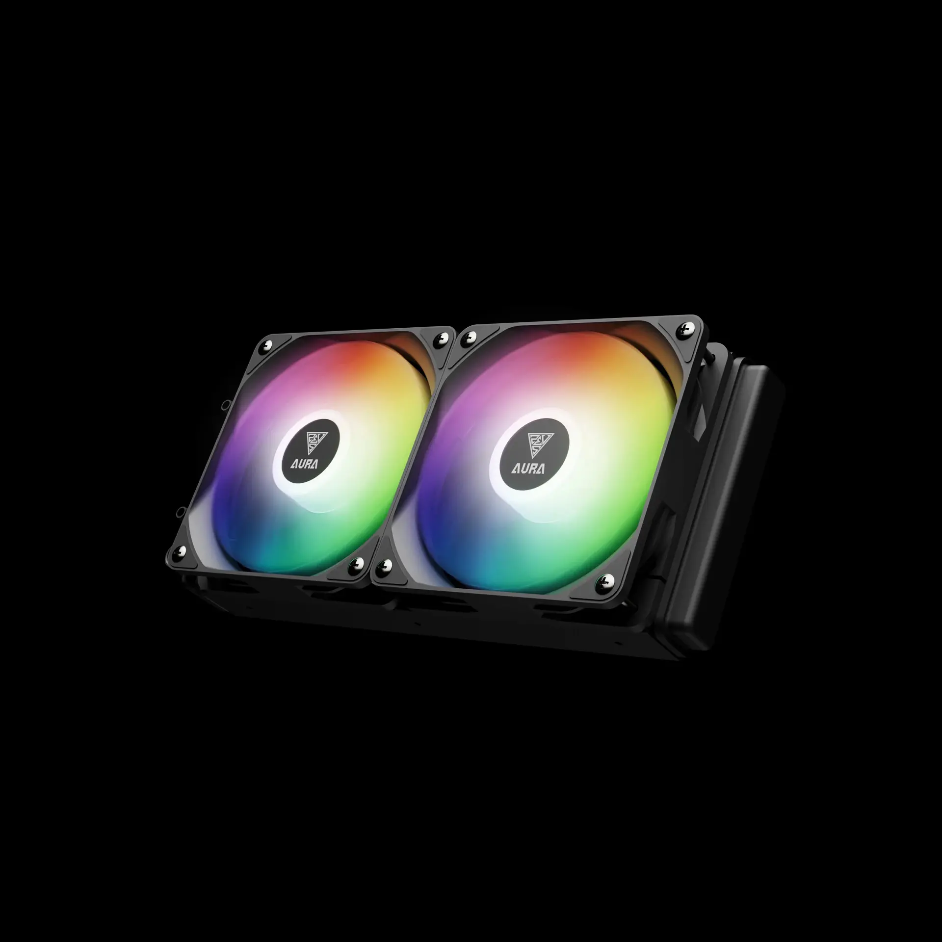Gamdias водно охлаждане Water Cooling 240mm - AURA GL240 DIGITAL - Digital Display, aRGB - image 2