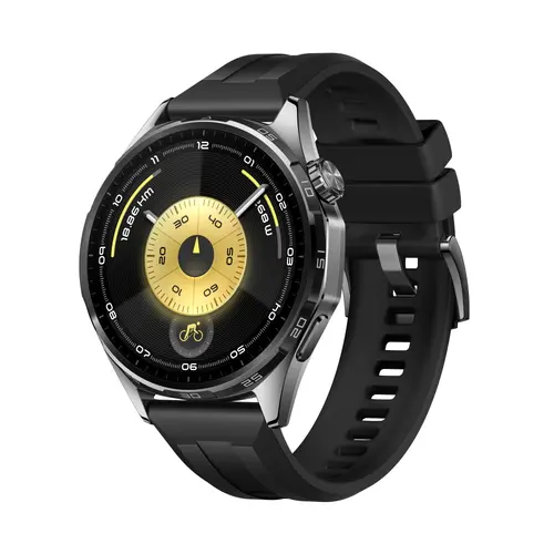 Часовник, Huawei Watch GT6, Atum-B19F, Black Rubber+Huawei Scale 3, Dobby-B19 - image 1