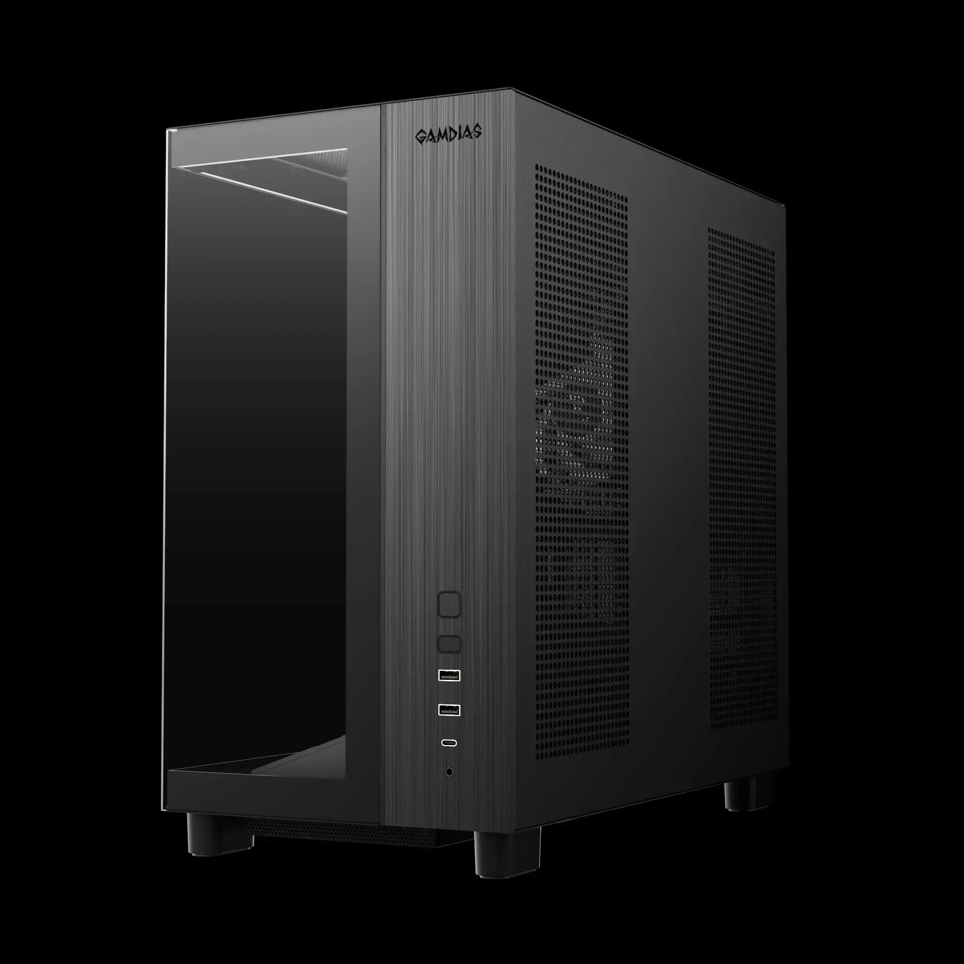 Gamdias кутия Case ATX - ATLAS M4 - A-RGB, USB-C - image 6