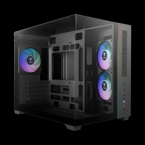 Gamdias кутия Case mATX - ATLAS M3M - A-RGB, USB-C - image 2