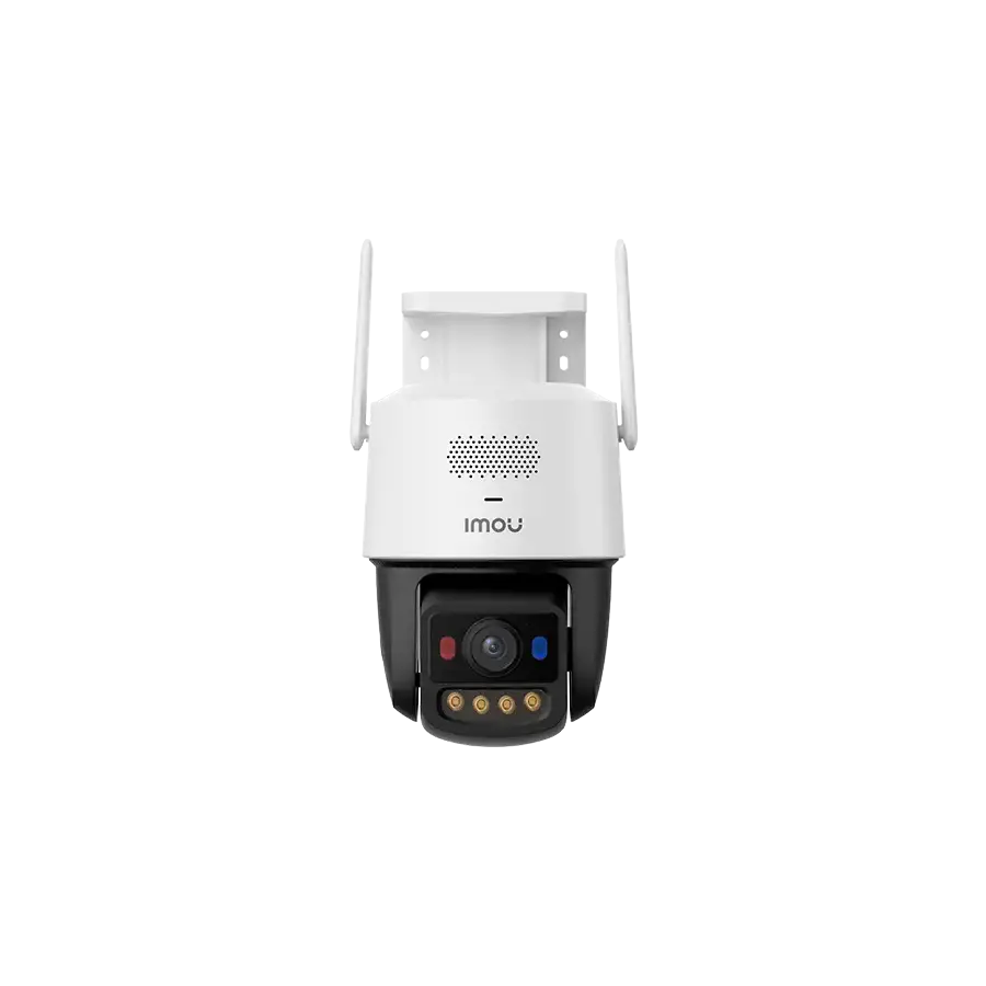 Imou Titan Pro 6MP, Aurora color night vision Wi-Fi 2.4 and 5 GHz PT, rotation 355 pan & 90 Tilt, 1.8 progressive CMOS, H.265, 3.6mm Fixed lens, field of view: 89, Night Vision up to 30m, 8x Digital Zoom, RJ45, Mic&Speaker, 125dB Siren, PoE, IP66