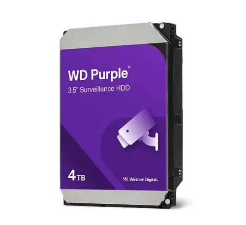 Твърд диск, Western Digital Purple 4TB ( 3.5'', 128MB, SATA 6Gb/s )