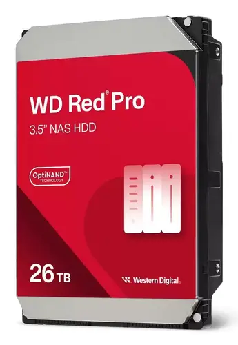 WD Red Pro NAS 26TB SATA3 6GB/S 3.5inch HDD 7200 512M