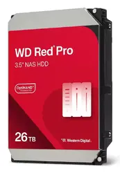 WD Red Pro NAS 26TB SATA3 6GB/S 3.5inch HDD 7200 512M