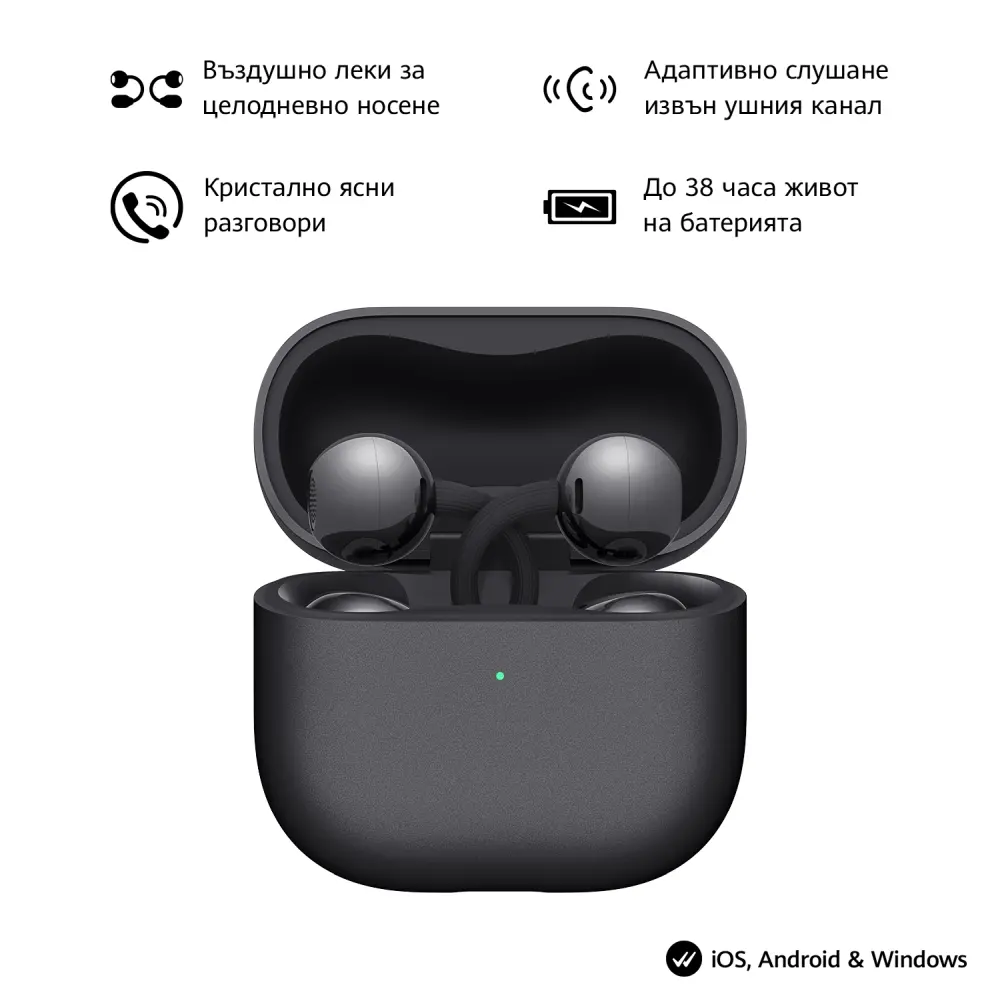Căști, Huawei FreeClip 2 Robin-T10 Negru