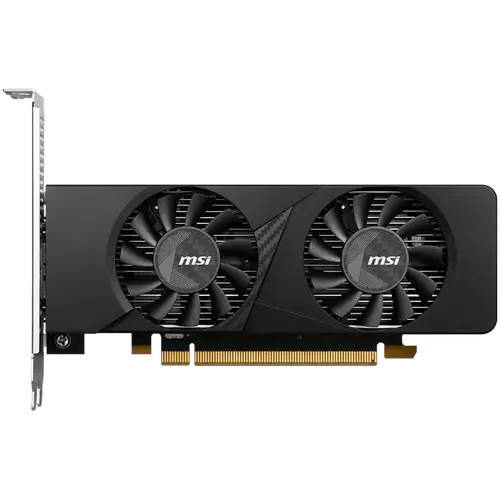 MSI Video Card Nvidia GeForce RTX 3050 LP E 6G OC, 2x HDMI, 1x DP, DUAL FAN, ATX - image 1