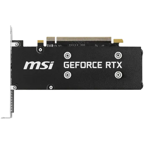 MSI Κάρτα γραφικών Nvidia GeForce RTX 3050 LP E 6G OC, 2x HDMI, 1x DP, διπλός ανεμιστήρας, ATX - 4