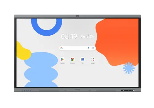 Интерактивен дисплей, Samsung Interactive E-Board WA75FP 75" All-in-One Video Android OS 4K Digital Flipchart TOUCH 48MP Camera Wi-Fi, Black