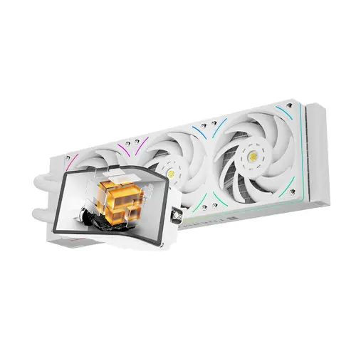 Thermalright водно охлаждане Water Cooling WONDER VISION 360 UB ARGB White - 6.67 inch Curve OLED Display - 1