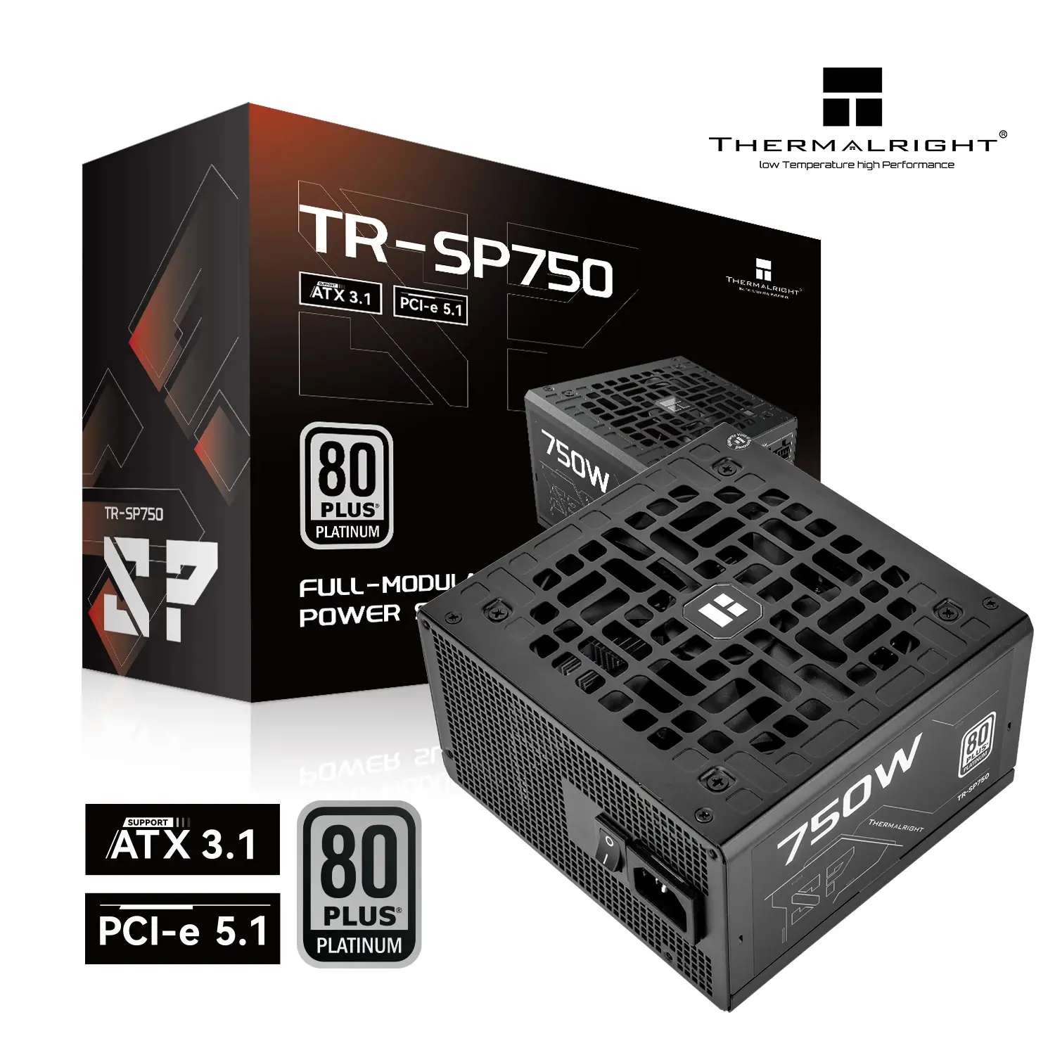 Thermalright захранване PSU ATX 3.1 750W Platinum - TR-SP750 Black - image 4