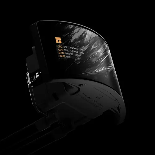 Thermalright водно охлаждане Water Cooling Rainbow Vision 360 Turbo ARGB Black - 6.67 inch Curve OLED Display - image 2