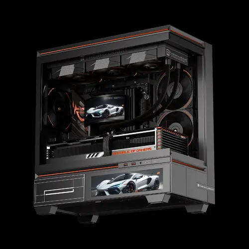 Thermalright водно охлаждане Water Cooling Rainbow Vision 360 Turbo ARGB Black - 6.67 inch Curve OLED Display - image 5